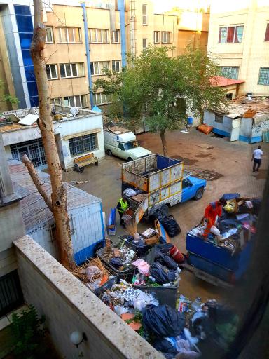 عکس محل جمع آوری زباله 