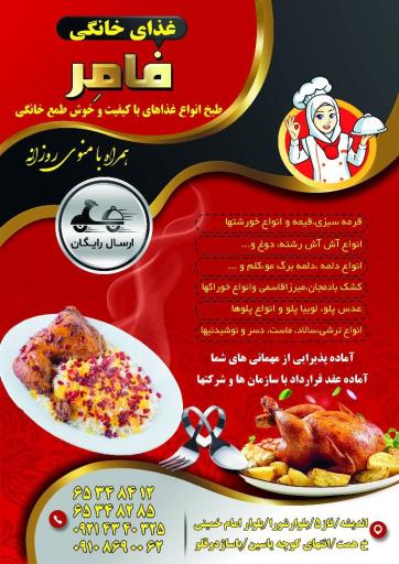 عکس غذای خانگی فامر