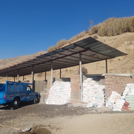 عکس انبار مصالح ساختمانی صفری