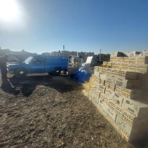 عکس انبار مصالح ساختمانی صفری