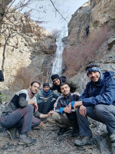 عکس آبشار اول گلاب دره