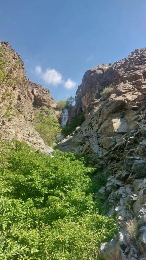 عکس آبشار اول گلاب دره