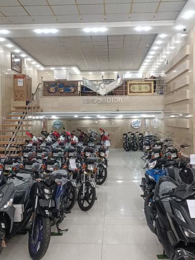 عکس فروشگاه موتورسیکلت قربانی