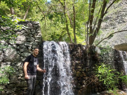 عکس آبشار اول گلاب دره