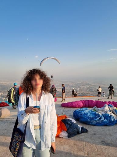 عکس پاراگلایدر ترکاشوند 