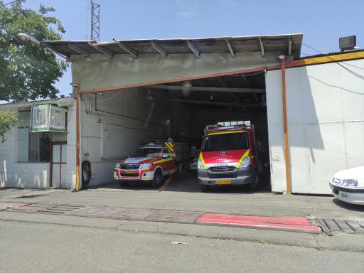 عکس ایستگاه 16 آتش نشانی تهران