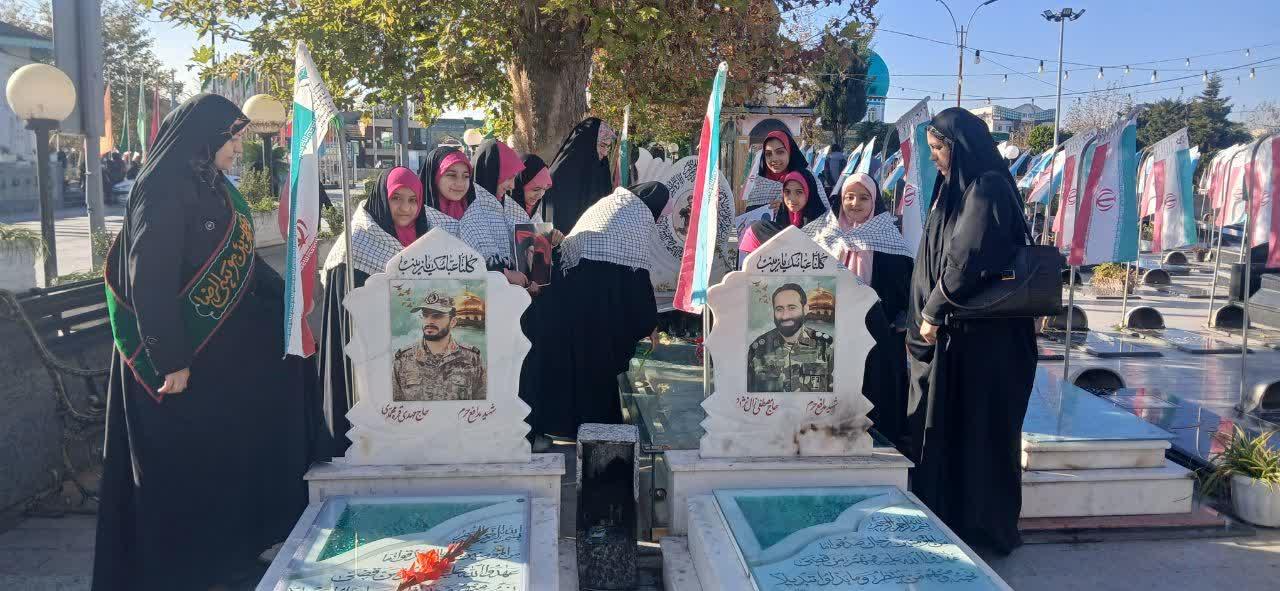 عکس مزار شهید قره محمدی