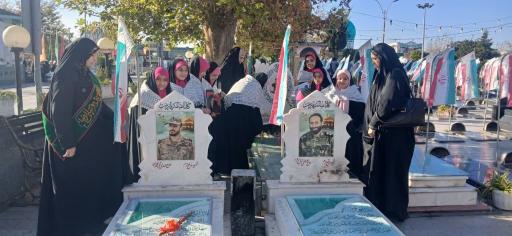 عکس مزار شهید قره محمدی