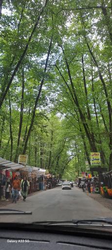 عکس جاده توریستی ساحل گیسوم