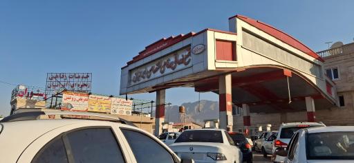 عکس جایگاه سوخت بنزین و گازوئیل