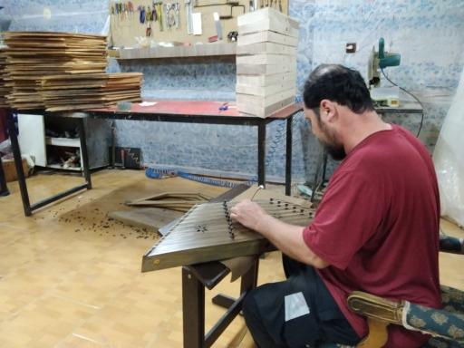 عکس کارگاه سنتورسازی خلیلی