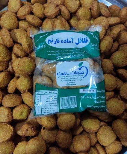 عکس فلافل آماده بسته ای نارنج