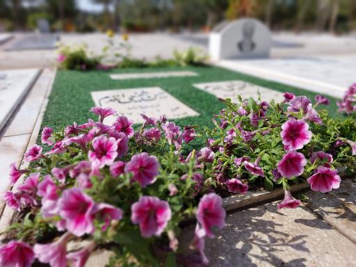 عکس مقبره سردار جانباز حسن شفیعی اقدم و فاطمه شفیعی اقدم