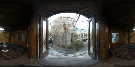 عکس باغ رستوران خواجو