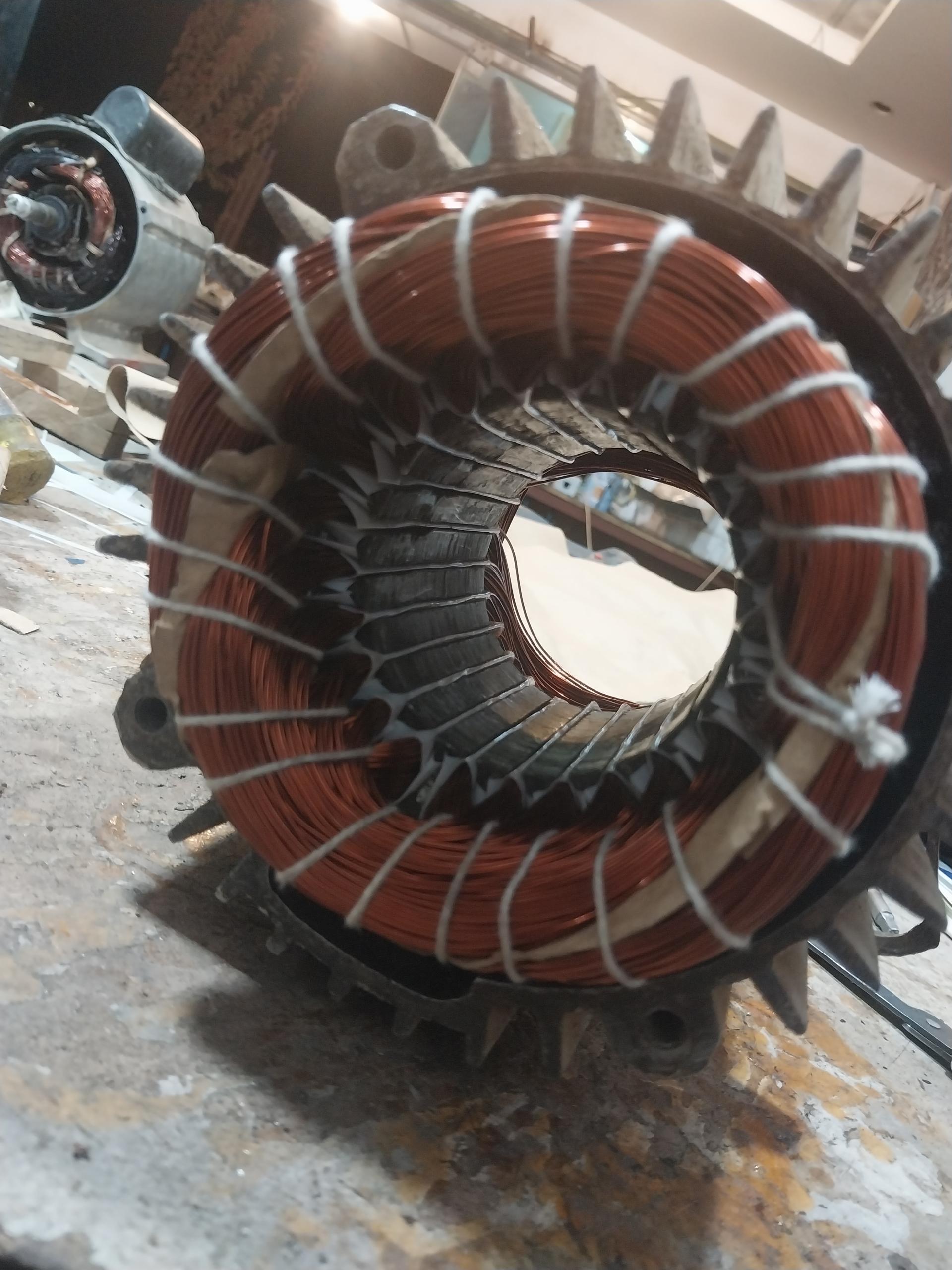 عکس سیم پیچی غدیر 