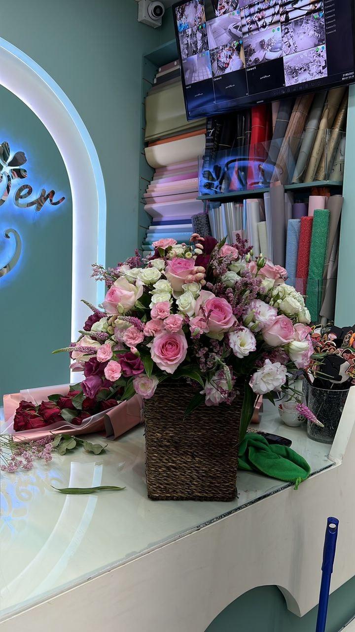 عکس گل فروشی گل کیش