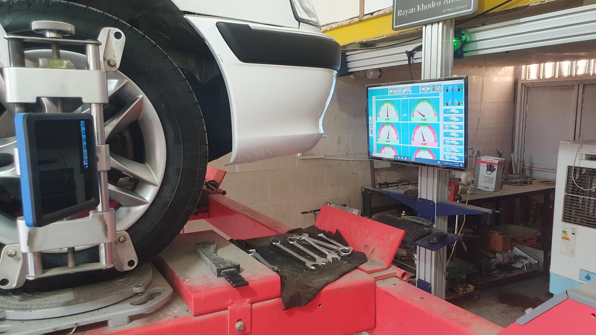 عکس تنظیم فرمان سه بعدی مصدق