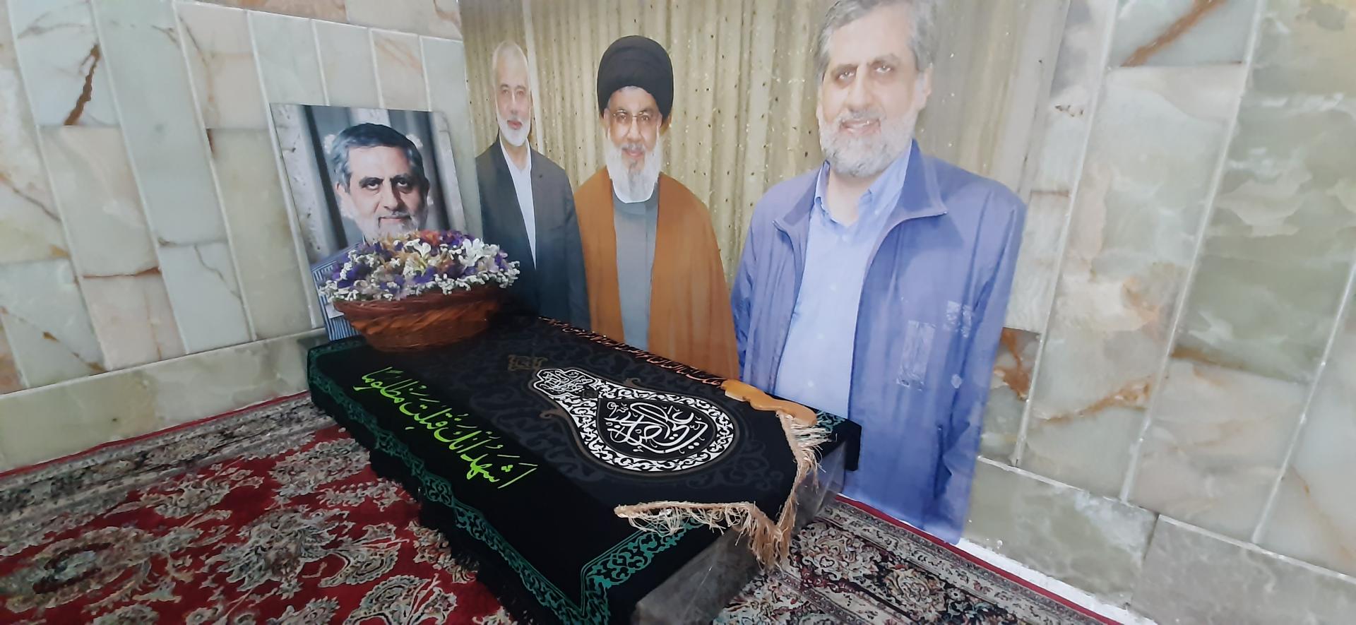 عکس مزار سردار شهید محمد سعید ایزدی