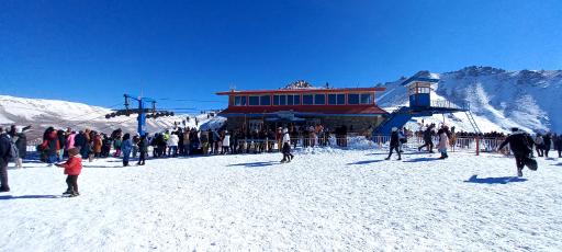 عکس پیست اسکی آبعلی