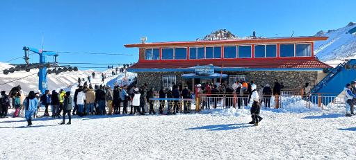 عکس پیست اسکی آبعلی