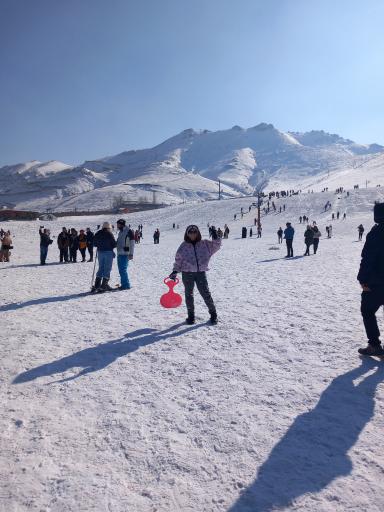 عکس پیست اسکی آبعلی