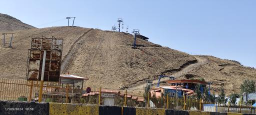 عکس پیست اسکی آبعلی