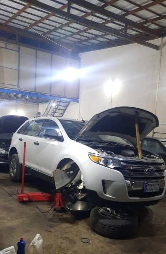 عکس تعمیر گیربکس اتوماتیک تسلا