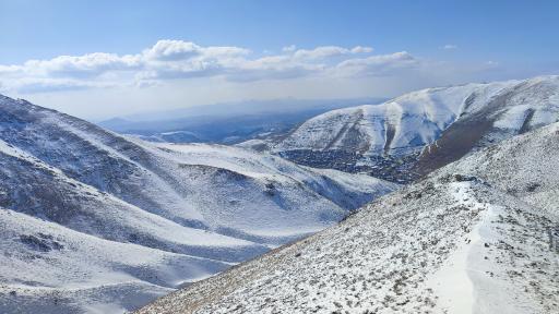 عکس پیست اسکی آبعلی