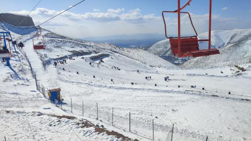 عکس پیست اسکی آبعلی