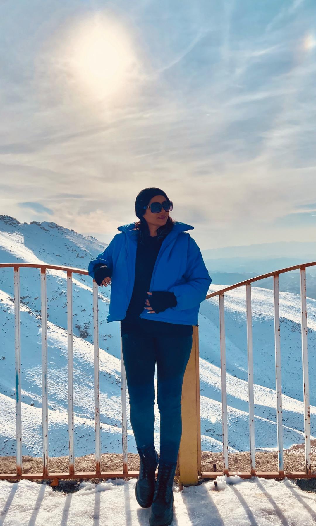 عکس پیست اسکی آبعلی