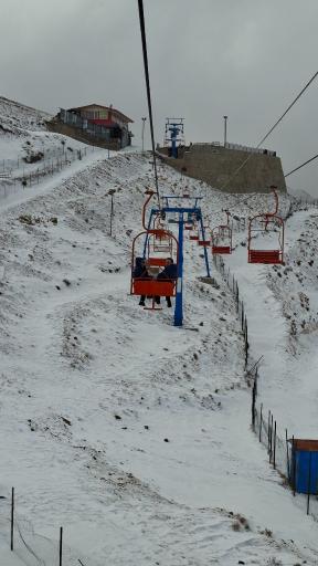 عکس پیست اسکی آبعلی