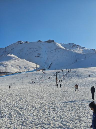 عکس پیست اسکی آبعلی