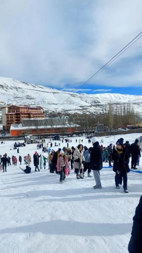 عکس پیست اسکی آبعلی