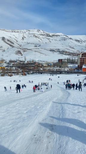 عکس پیست اسکی آبعلی