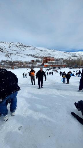 عکس پیست اسکی آبعلی