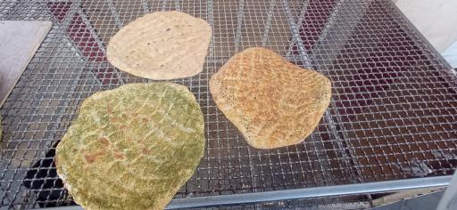 عکس نان بربری سنتی بازارچه ماهور