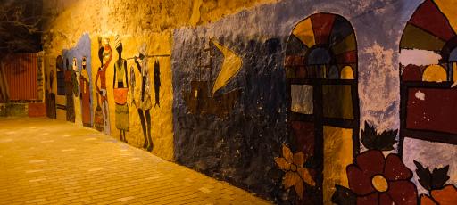 عکس کوچه رنگی ننه معصومه 