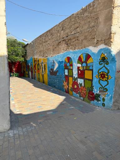 عکس کوچه رنگی ننه معصومه 