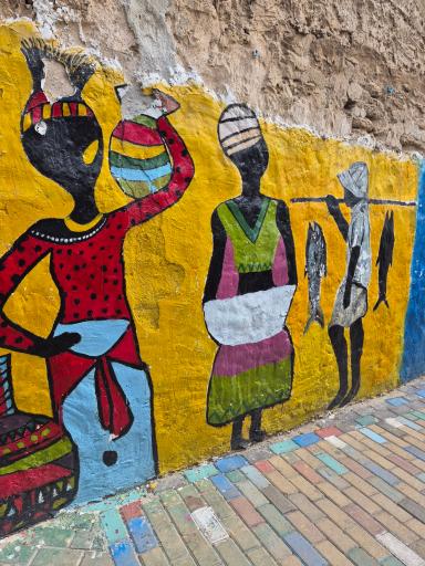 عکس کوچه رنگی ننه معصومه 