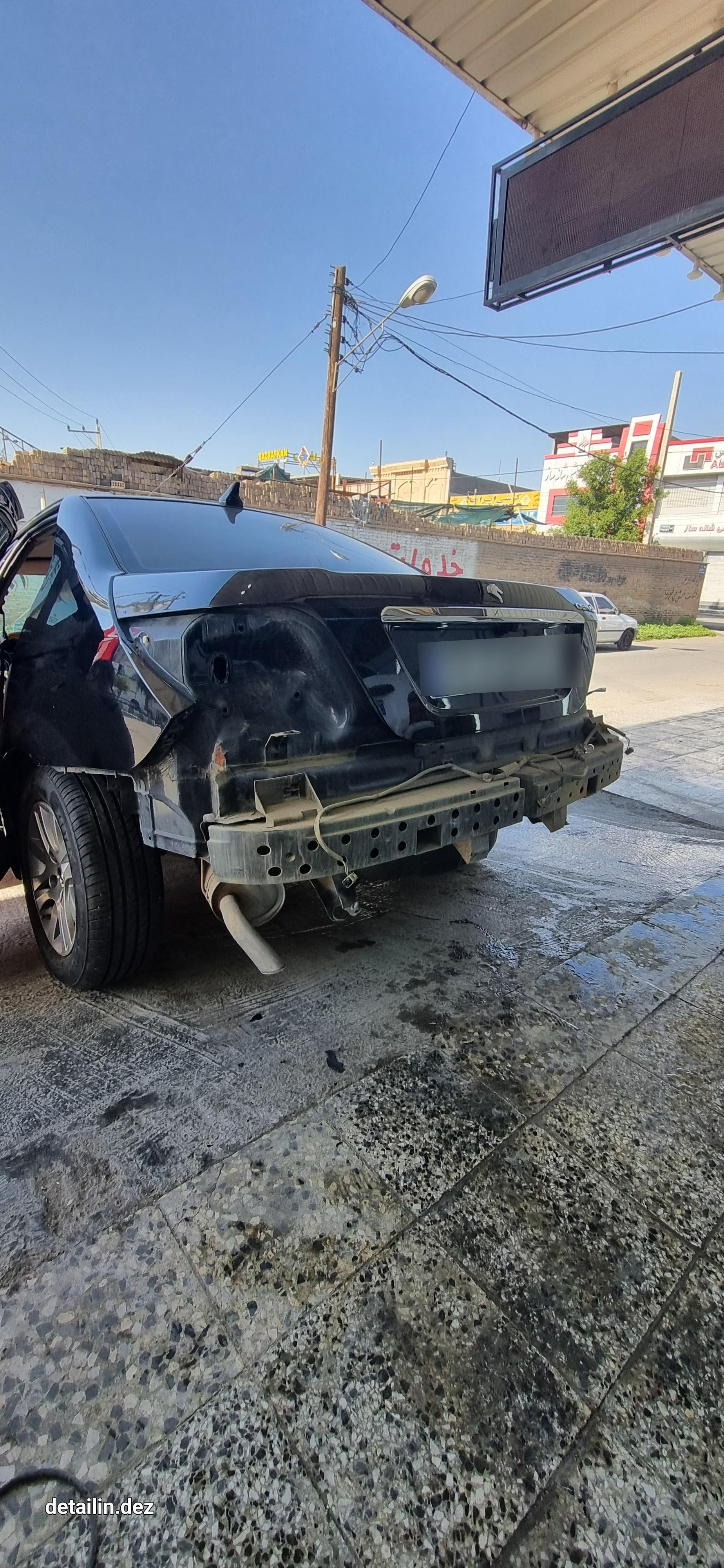 عکس  دیتیلینگ صافکاری و نقاشی نظرزاده