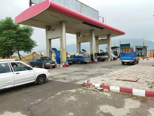 عکس پمپ گاز CNG