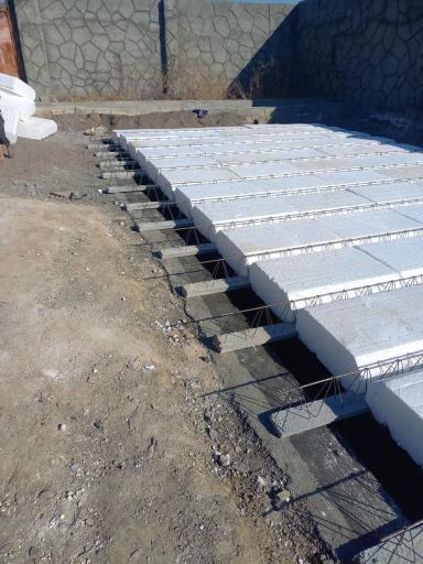 عکس تیرچه بتنی فولاد سازه