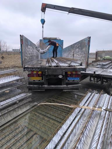 عکس تیرچه بتنی فولاد سازه