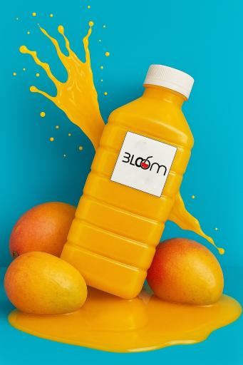 عکس آبمیوه طبیعی بلووم