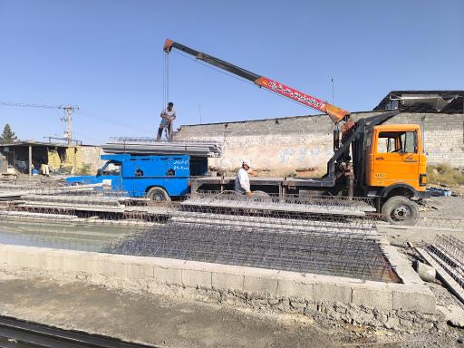 عکس تیرچه بتنی فولاد سازه