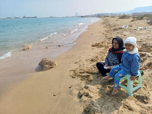 عکس ساحل سحرناز