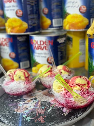 عکس بستنی آیس لند واوان