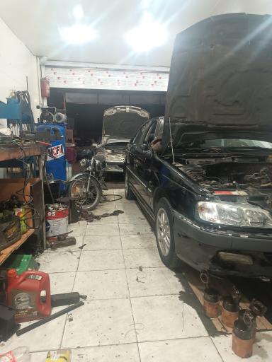 عکس تعمیرگاه مجاز مکانیکی و جلوبندی محسن 