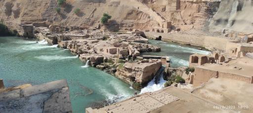 عکس سازه های آبی شوشتر