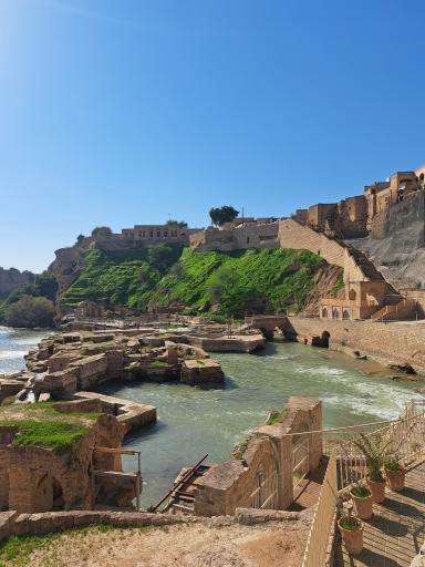 عکس سازه های آبی شوشتر